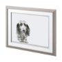 12565 - Walk Time 4 by Mercana Studio a Hand Embellished Textured Framed Art Print Matted under Glass