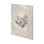 101422-S - Compass Camera Bronze II by Mercana Studio a Hand Embellished Textured Canvas