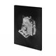 101383-S - Pacemaker Black I by Mercana Studio a Hand Embellished Textured Canvas