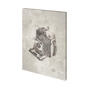 Pacemaker Bronze I by Mercana Studio a Hand Embellished Textured Canvas