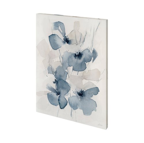 101405-L - Aubretia II by Mercana Studio a Hand Embellished Textured Canvas