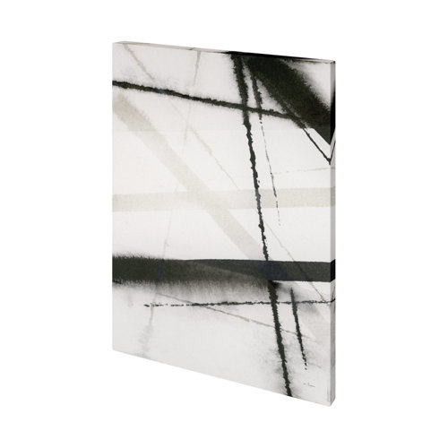 101406-S - Clouding Mirror I by Mercana Studio a Hand Embellished Textured Canvas