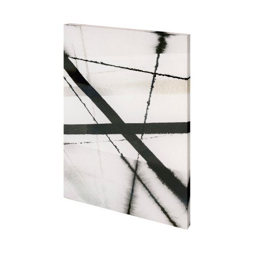 101407-L - Clouding Mirror II by Mercana Studio a Hand Embellished Textured Canvas