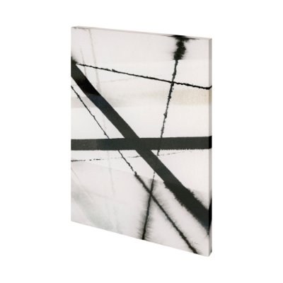 101407-S - Clouding Mirror II by Mercana Studio a Hand Embellished Textured Canvas