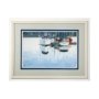 12605 - Dock Tight by Mercana Studio a Framed Art Print Matted under Glass
