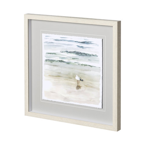 12622 - Seagull Cove II by Victoria Borges a Framed Art Print Matted under Glass