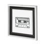 12628 - Mix Tape by Lawyer a Hand Embellished Textured Framed Art Print Matted under Glass