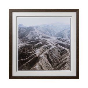Death Valley Mountains by Dunker a Framed Photo Art Print Matted under Glass