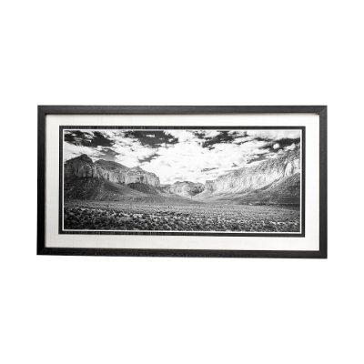 12651 - Grand Canyon Packtrain by Chris Dunker Hand Embellished Textured Framed Photo Art Print Matted under
