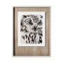 12653 - Charcoal Owl I by Jennifer Paxton Parker a Framed Art Print Matted under Glass