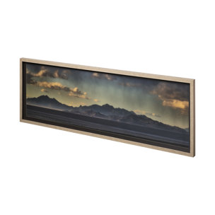 West Desert Landscape 2 by Dunker a Framed Photo Art Print Matted under Glass