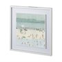 12689 - Sea Glass Sandbar I by Emma Scarvey a Hand Embellished Textured Framed Art Print Matted under Glass