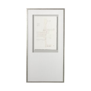 Stave I by Studio M a handmade Original Framed Artwork under Glass