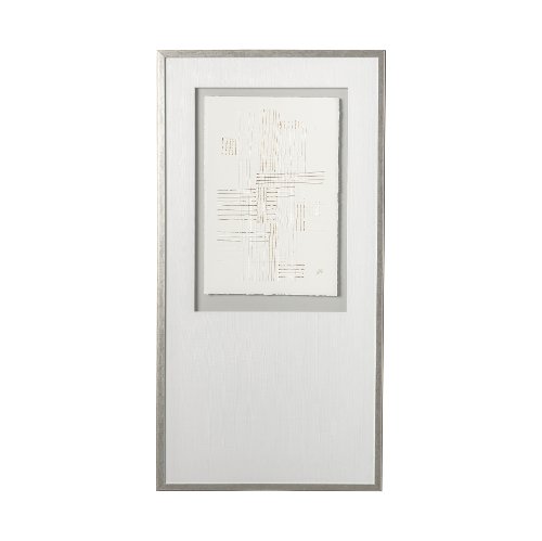 12698 - Stave I by Studio M a handmade Original Framed Artwork under Glass