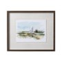 12702 - Rural Plein Air I by Ethan Harper a Hand Embellished Textured Framed Art Print Matted under Glass