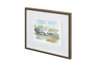 12705 - Rural Plein Air IV by Ethan Harper a Hand Embellished Textured Framed Art Print Matted under Glass