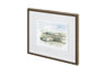 12706 - Rural Plein Air V by Ethan Harper a Hand Embellished Textured Framed Art Print Matted under Glass