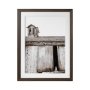 12711 - Barnyard Dog v2 by Mercana Studio a Framed Photo Art Print Matted under Glass