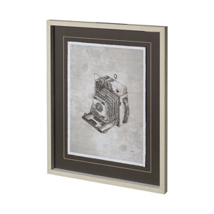 Pacemaker Bronze I by Alarm a Hand Embellished Textured Framed Art Print Matted under Glass