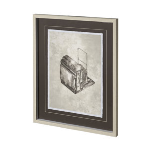 Pacemaker Bronze II by Alarm a Hand Embellished Textured Framed Art Print Matted under Glass
