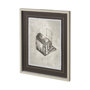 12717 - Pacemaker Bronze II by Alarm a Hand Embellished Textured Framed Art Print Matted under Glass