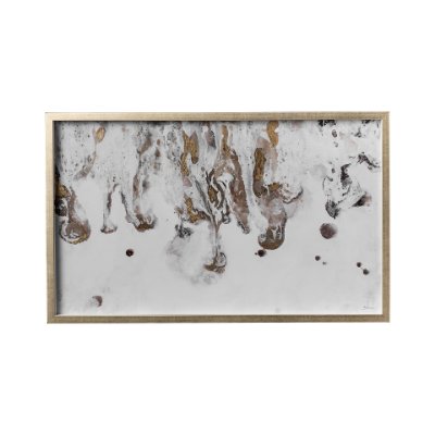 12731 - Icarus I by Mercana Studio a Hand Embellished Textured Framed Art Print Matted under Glass