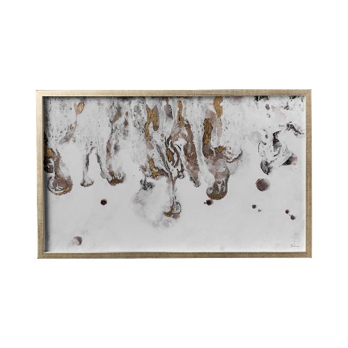 12731 - Icarus I by Mercana Studio a Hand Embellished Textured Framed Art Print Matted under Glass