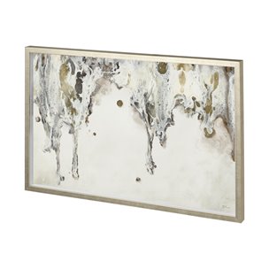 Icarus II by Mercana Studio a Hand Embellished Textured Framed Art Print Matted under Glass