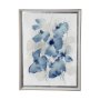 12733 - Aubretia I by Melody Ducharme a Hand Embellished Textured Framed Art Print Matted under Glass