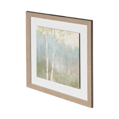 12738 - Spring Fling I Cool by Mercana Studio a Hand Embellished Textured Framed Art Print