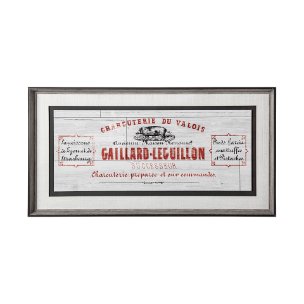 Animal Bill of Sales I Gray Wood Mercana Studio Hand Embellished Framed Art Print Matted under Glass