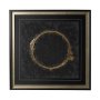 12765 - Halo II (Black) by Studio M a handmade Original Framed Artwork under Glass