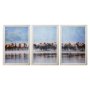 12773 - Water Horses II C by PHBurchett a Framed Photo Art Print Matted under Glass