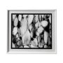 12777 - River Rocks by Liz Jardine a Hand Embellished Textured Framed Art Print Matted under Glass