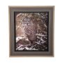 12797 - Owl in the Snow  by PHBurchett a Framed Photo Art Print Matted under Glass