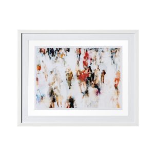 In Transit A by THEstudio a Framed Art Print Matted under Glass