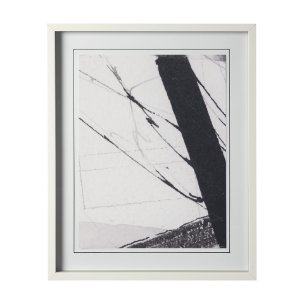 Directions III by Mercana Studio a Hand Embellished Textured Framed Art Print Matted under Glass