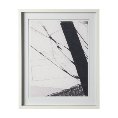 12813 - Directions III by Mercana Studio a Hand Embellished Textured Framed Art Print Matted under Glass