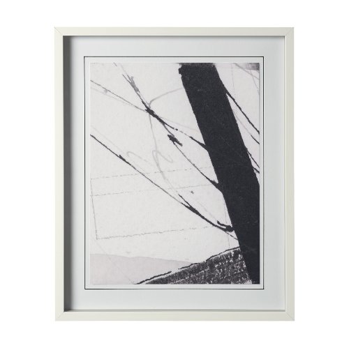 12813 - Directions III by Mercana Studio a Hand Embellished Textured Framed Art Print Matted under Glass