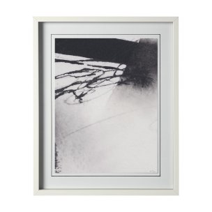 Directions IV by Mercana Studio a Hand Embellished Textured Framed Art Print Matted under Glass