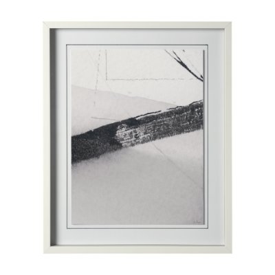 12815 - Directions V by Mercana Studio a Hand Embellished Textured Framed Art Print Matted under Glass