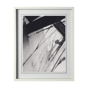 Directions VI by Mercana Studio a Hand Embellished Textured Framed Art Print Matted under Glass