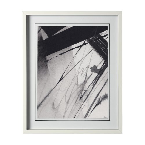 12816 - Directions VI by Mercana Studio a Hand Embellished Textured Framed Art Print Matted under Glass