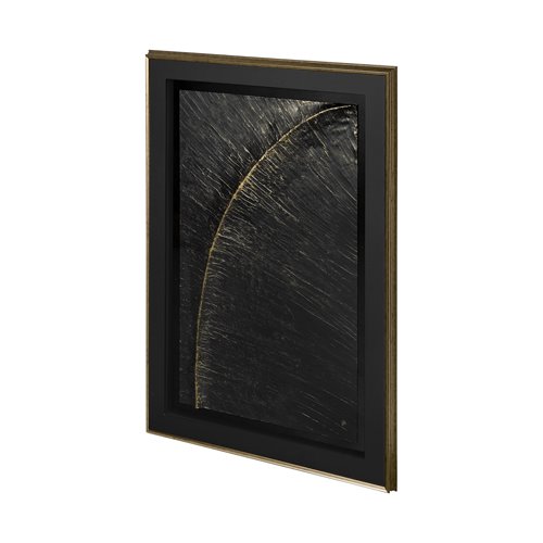 12818 - Fossil I by Studio M a handmade Original Framed Artwork under Glass