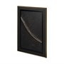 12819 - Fossil II by Studio M a handmade Original Framed Artwork under Glass
