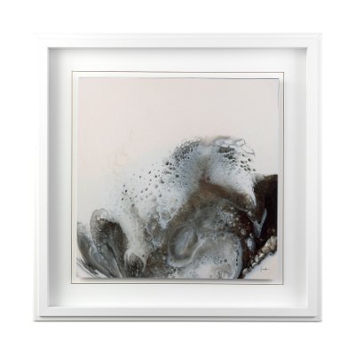 12857 - Threshold I by Mercana Studio a Hand Embellished Textured Framed Art Print