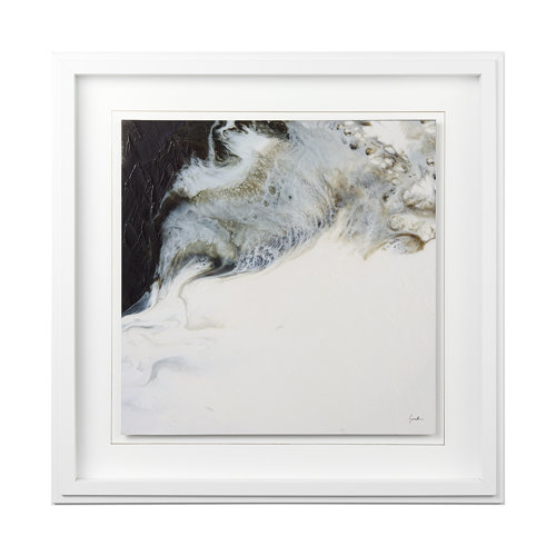 12858 - Threshold II by Mercana Studio a Hand Embellished Textured Framed Art Print