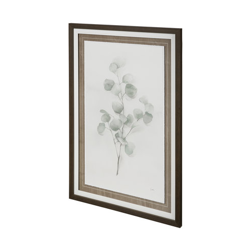 12861 - Spring Gestures II by Mercana Studio a Framed Art Print Matted under Glass