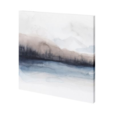 101196-S - Horizon Shadow II by Grace Popp a Hand Embellished Textured Canvas