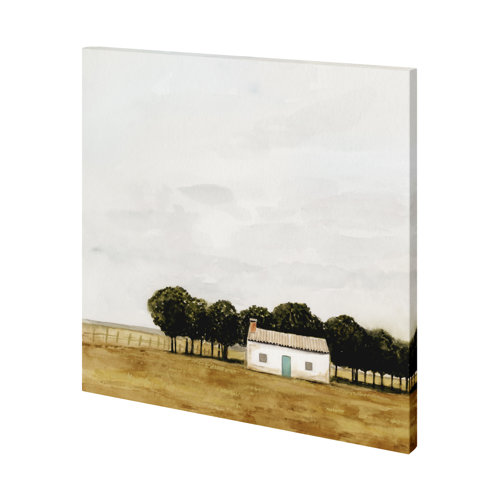 101203-L - Late July I by Victoria Borges a Hand Embellished Textured Canvas